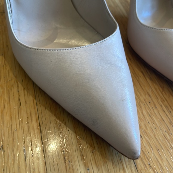 Manolo Blahnik beige heels size 39.5 - Picture 2 of 8